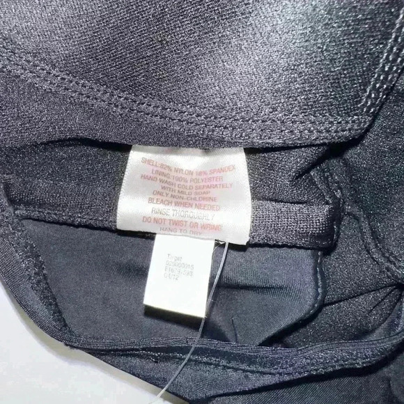 NWT! Liz Lange Maternity Black Swimsuit for Woman Size S - Picture 10 of 10